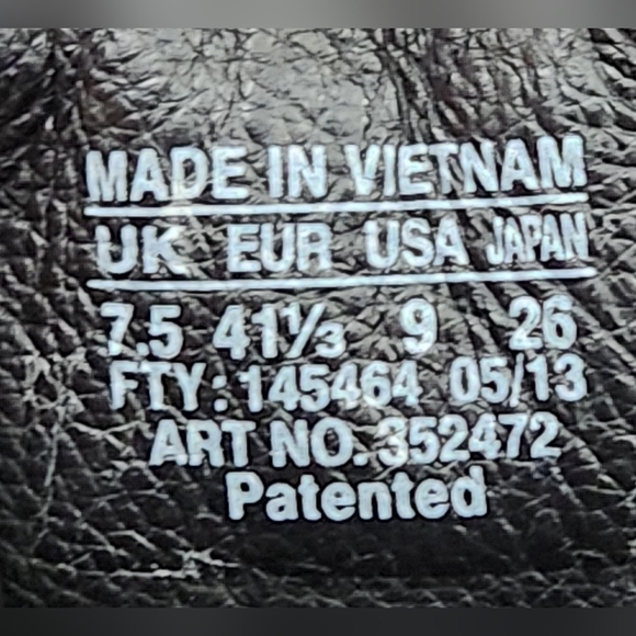 Salomon Leather Upper Ltd Edition ContraGrip Trail Running Shoes Women's Size 9 - Picture 9 of 9